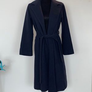 100% cashmere long jacket sz S/M